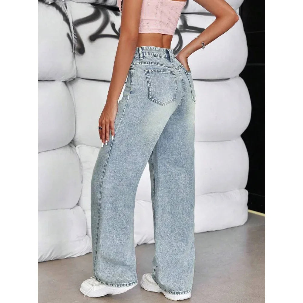 Skyline Straight-Leg Jeans