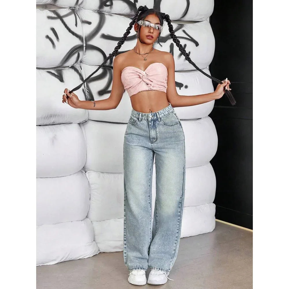 Skyline Straight-Leg Jeans
